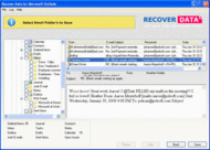 Outlook PST Recovery 2.0 screenshot